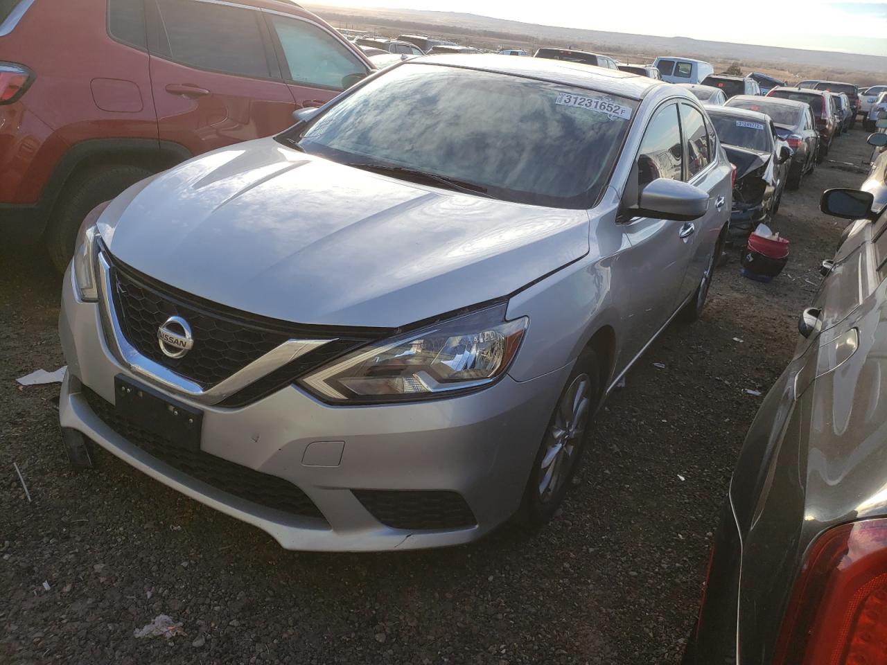 Photo 2 from auction – 2017 NISSAN SENTRA S with VIN 3N1AB7AP5HY289447