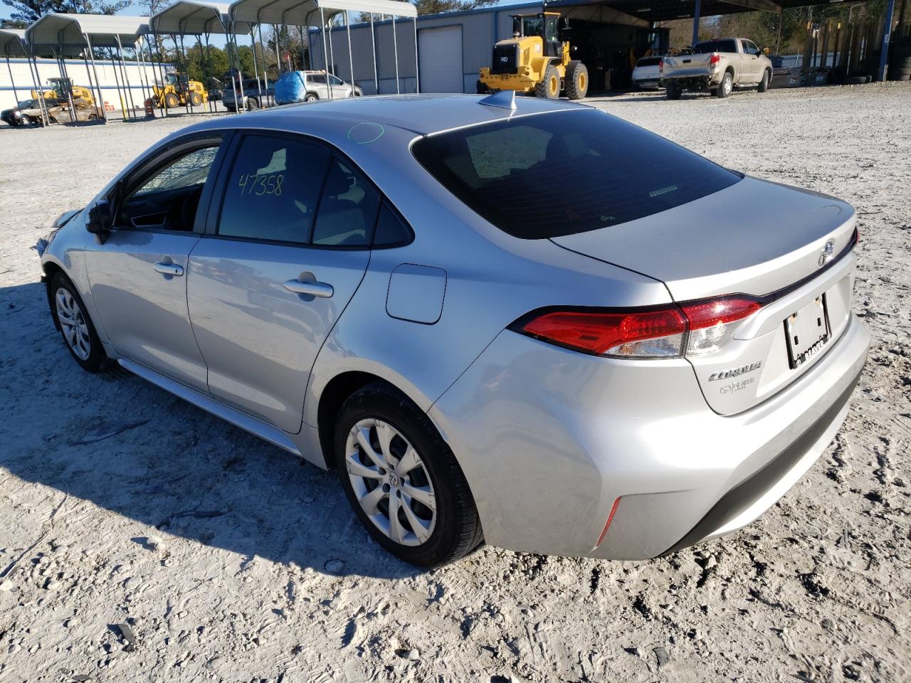Photo 3 from auction – 2021 TOYOTA COROLLA LE with VIN JTDEPMAE9MJ177102