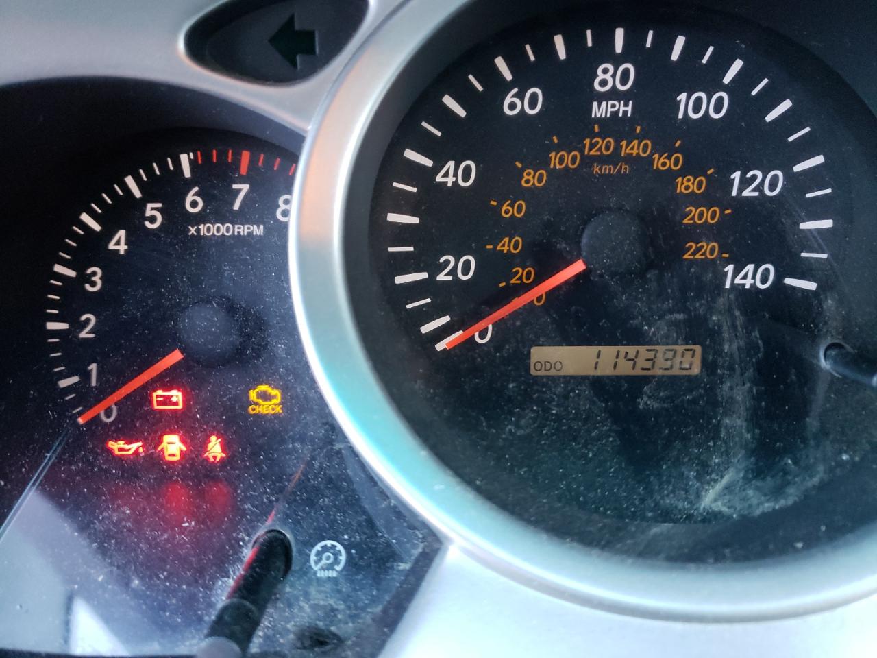 Photo 8 from auction – 2004 TOYOTA HIGHLANDER with VIN JTEHD21A140029857