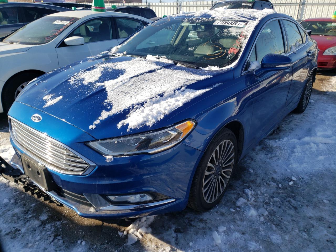 Photo 2 from auction – 2017 FORD FUSION SE with VIN 3FA6P0H99HR340225