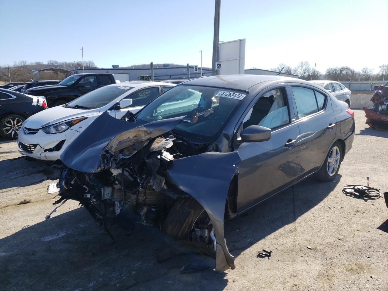 Photo 2 from auction – 2019 NISSAN VERSA S with VIN 3N1CN7AP9KL875833