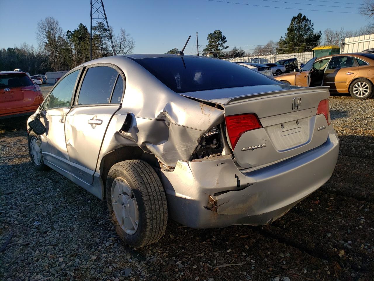 Photo 3 from auction – 2007 HONDA CIVIC HYBR with VIN JHMFA36207S013376