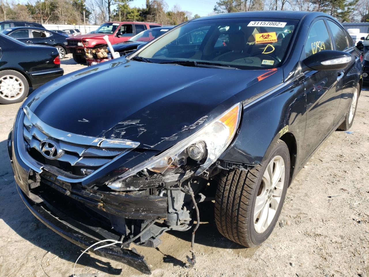 Photo 2 from auction – 2011 HYUNDAI SONATA SE with VIN 5NPEC4AC1BH138780