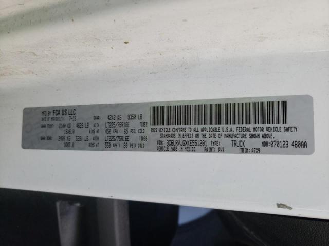 Photo 10 from auction – 2019 RAM PROMASTER with VIN 3C6URVJGXKE551201