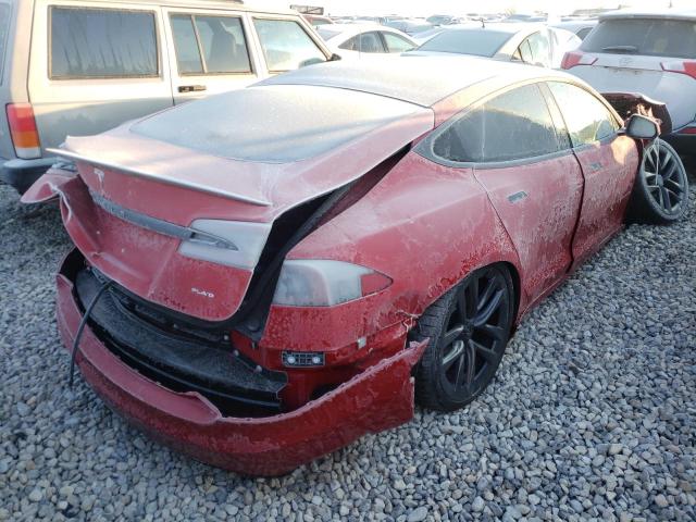 Photo 4 from auction – 2021 TESLA MODEL S with VIN 5YJSA1E67MF442922