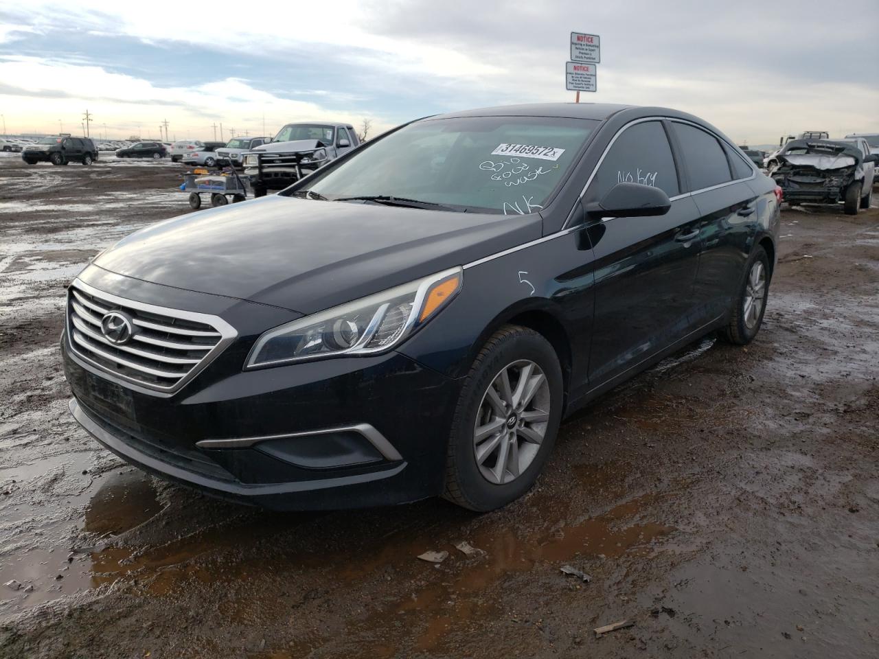 Photo 2 from auction – 2016 HYUNDAI SONATA SE with VIN 5NPE24AF0GH262088