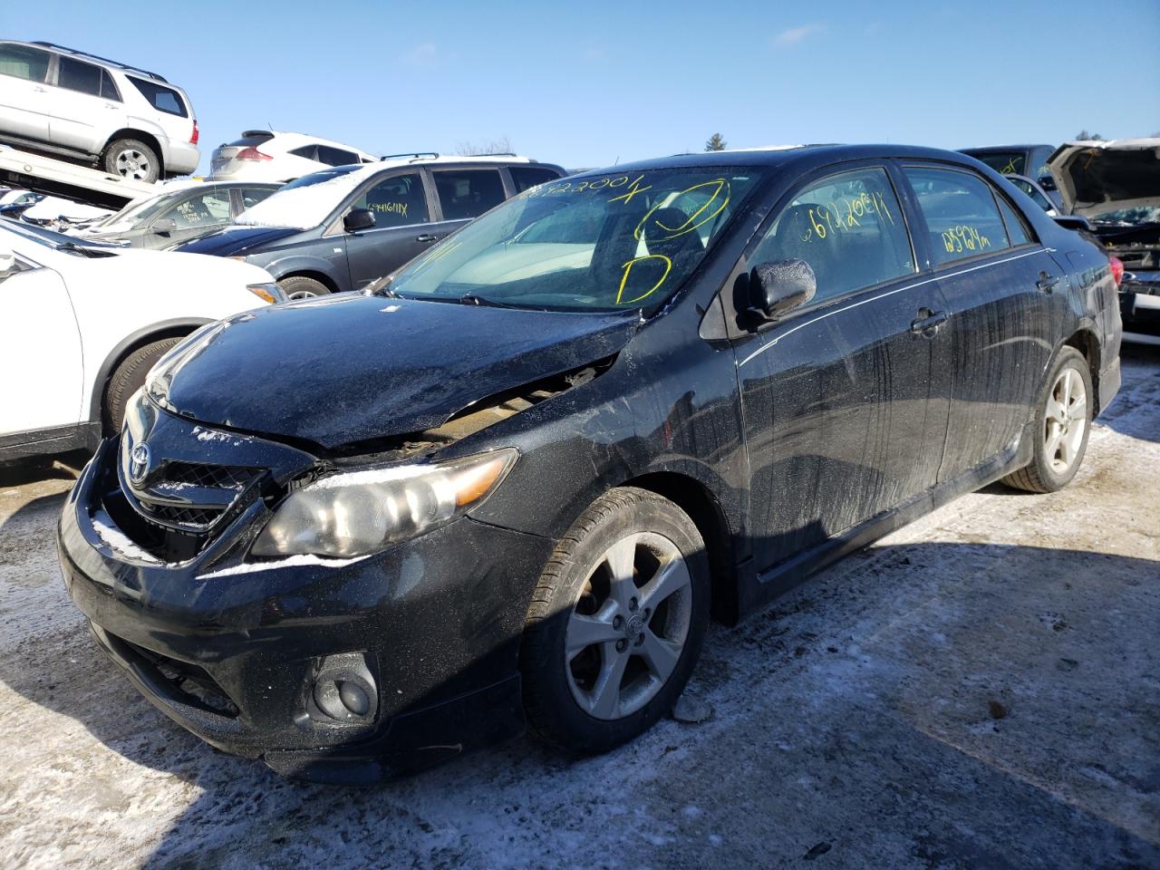 Photo 2 from auction – 2011 TOYOTA COROLLA BA with VIN 2T1BU4EE2BC681232