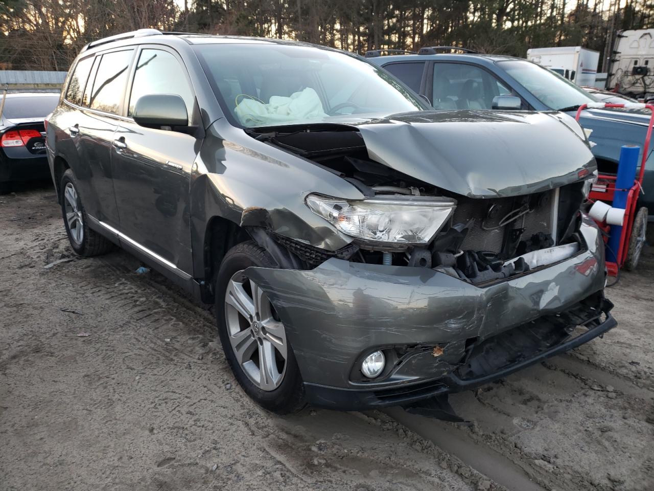 TOYOTA HIGHLANDER 2012 with VIN 5TDYK3EH6CS057169 - Photo from auction