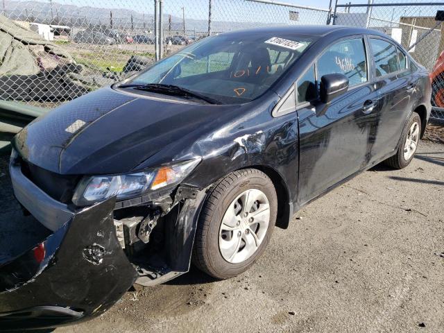 Photo 2 from auction – 2015 HONDA CIVIC LX with VIN 19XFB2F56FE269042