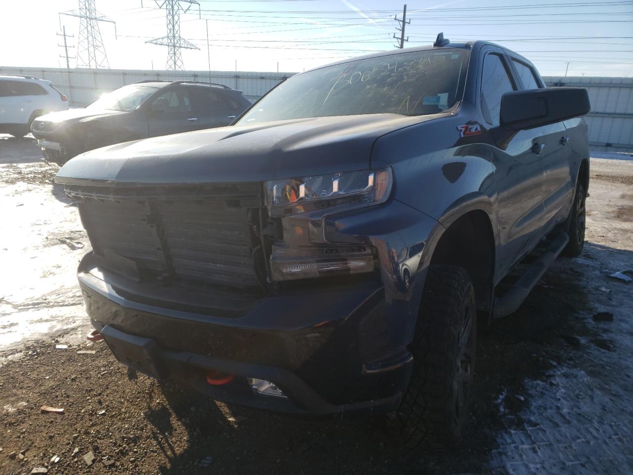 Photo 2 from auction – 2021 CHEVROLET SILVERADO with VIN 1GCPYFED2MZ348244