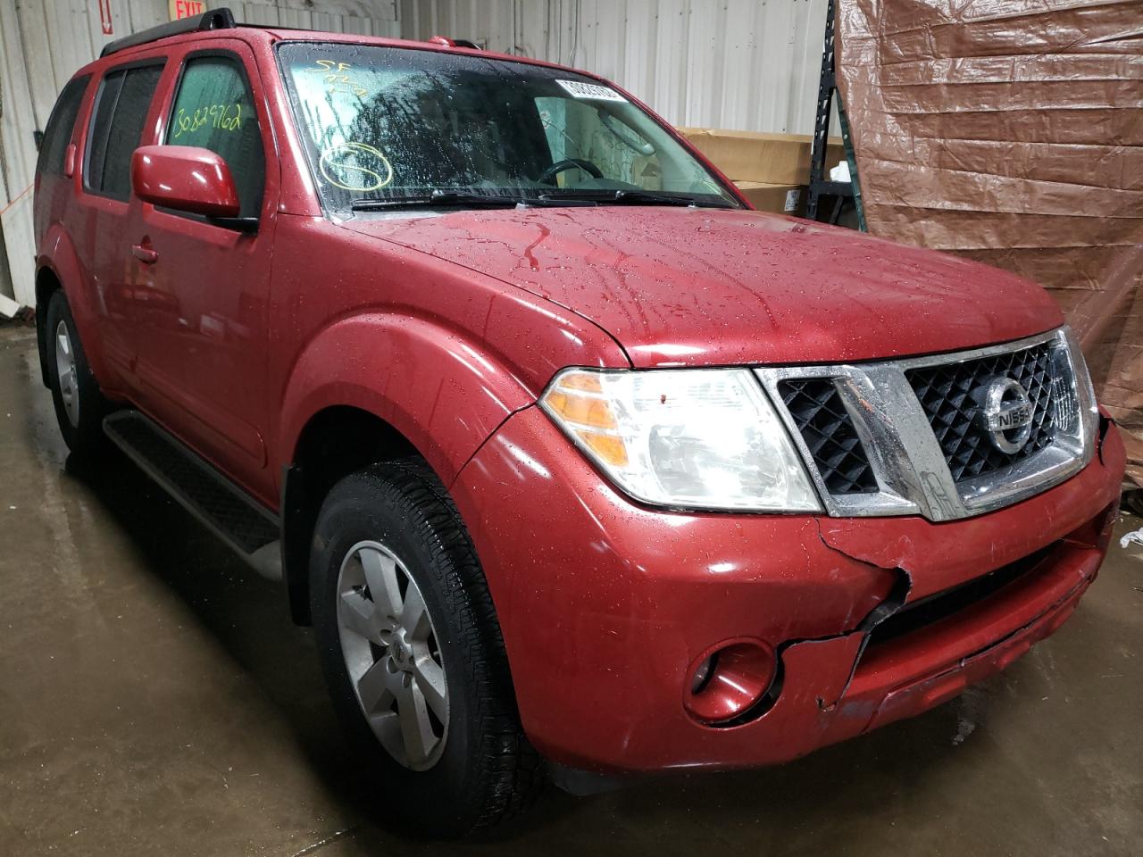 NISSAN PATHFINDER 2008 with VIN 5N1AR18B48C627747 - Photo from auction