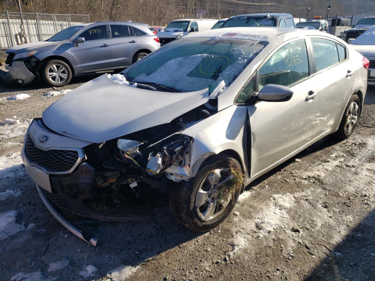 Photo 2 from auction – 2016 KIA FORTE LX with VIN KNAFK4A62G5500590