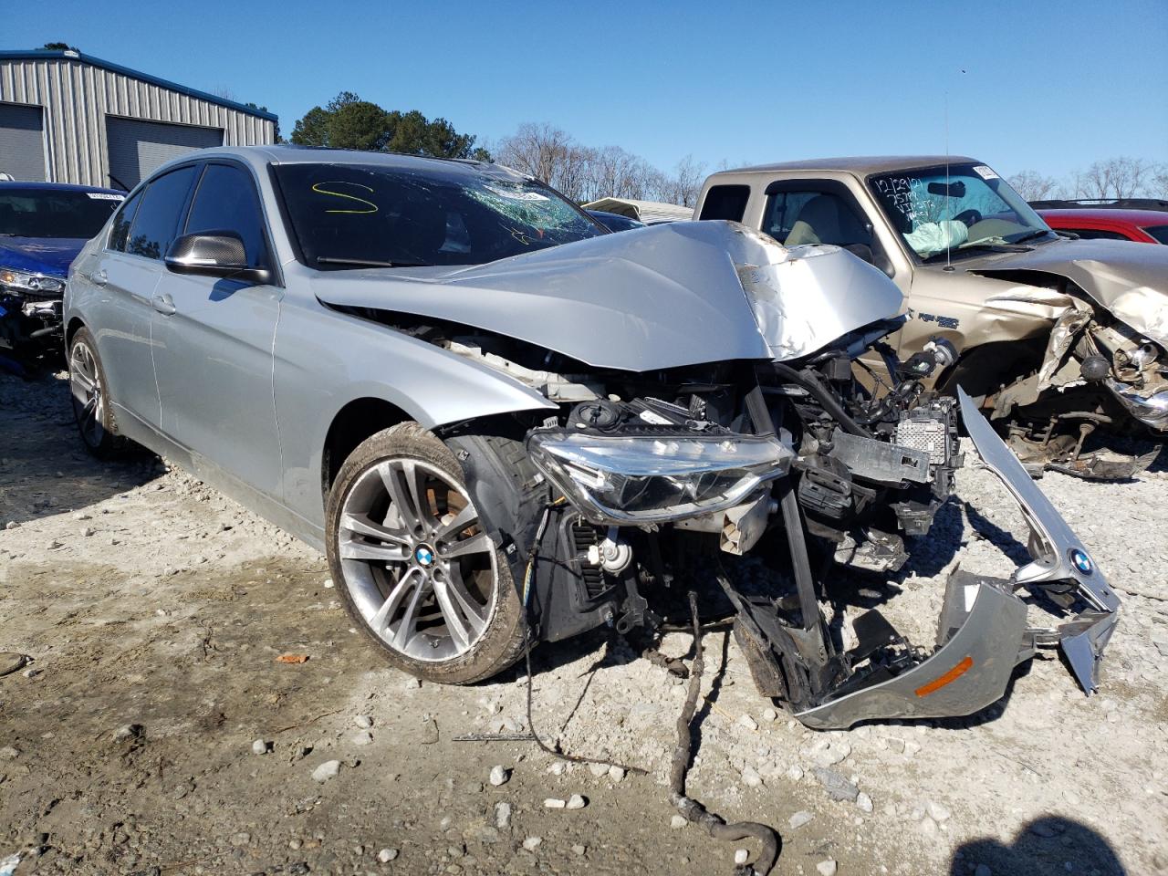 BMW 340 XI 2016 with VIN WBA8B7G53GNU36925 - Photo from auction