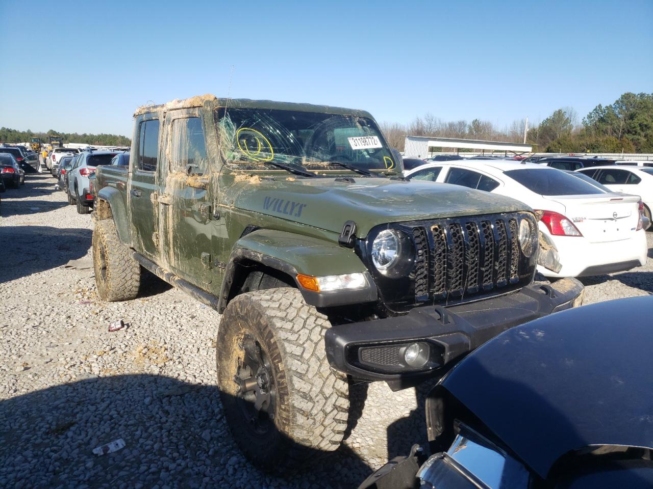 Photo 9 from auction – 2021 JEEP GLADIATOR with VIN 1C6HJTAG0ML559900