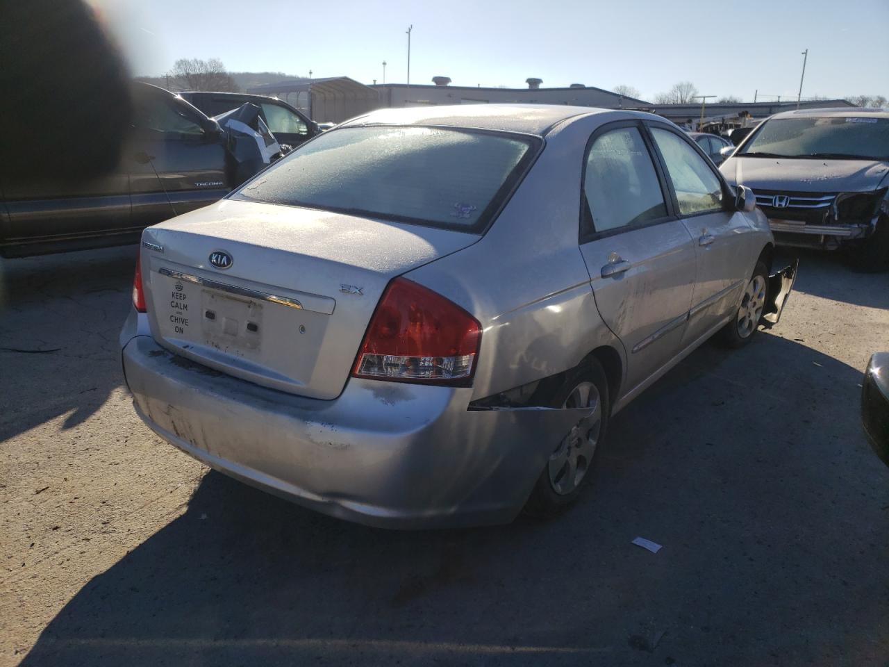 Photo 4 from auction – 2009 KIA SPECTRA EX with VIN KNAFE221795633430