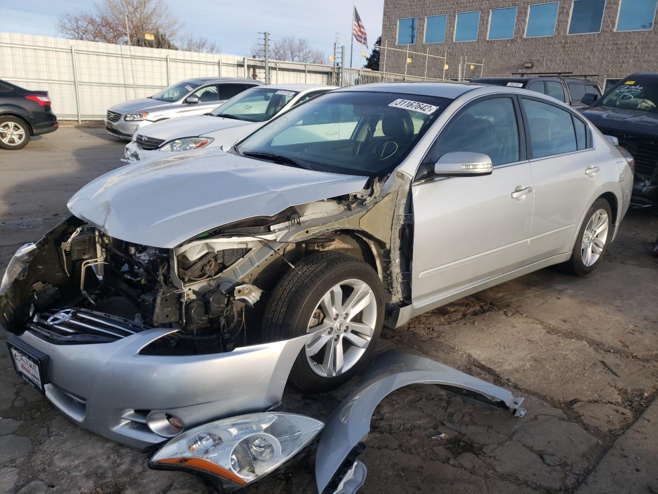 Photo 2 from auction – 2012 NISSAN ALTIMA SR with VIN 1N4BL2AP9CC259490