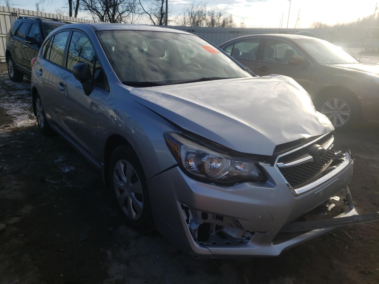 SUBARU IMPREZA 2016 with VIN JF1GPAA65G8257319 - Photo from auction
