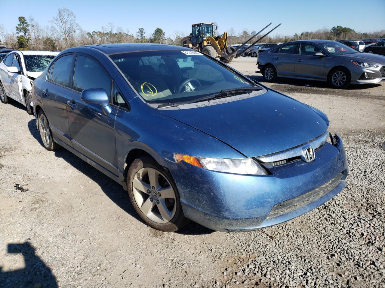 HONDA CIVIC 2007 with VIN 1HGFA16827L089011 - Photo from auction