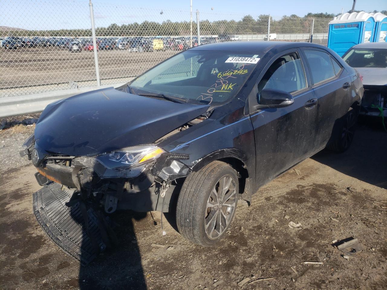 Photo 2 from auction – 2017 TOYOTA COROLLA L with VIN 2T1BURHE3HC866293