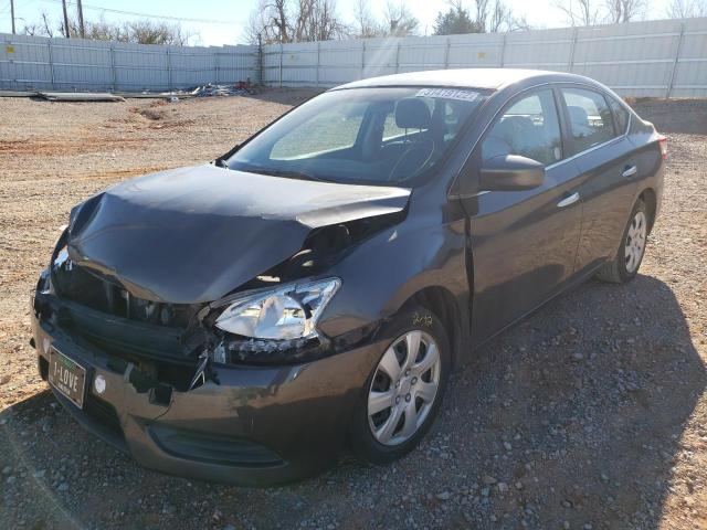Photo 2 from auction – 2014 NISSAN SENTRA S with VIN 3N1AB7AP7EY250127