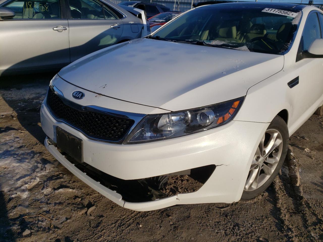 Photo 9 from auction – 2013 KIA OPTIMA EX with VIN 5XXGN4A72DG161134