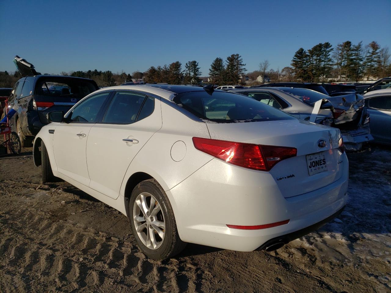 Photo 3 from auction – 2013 KIA OPTIMA EX with VIN 5XXGN4A72DG161134