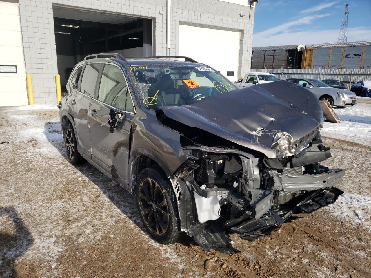 SUBARU FORESTER L 2020 with VIN JF2SKAUC7LH603371 - Photo from auction