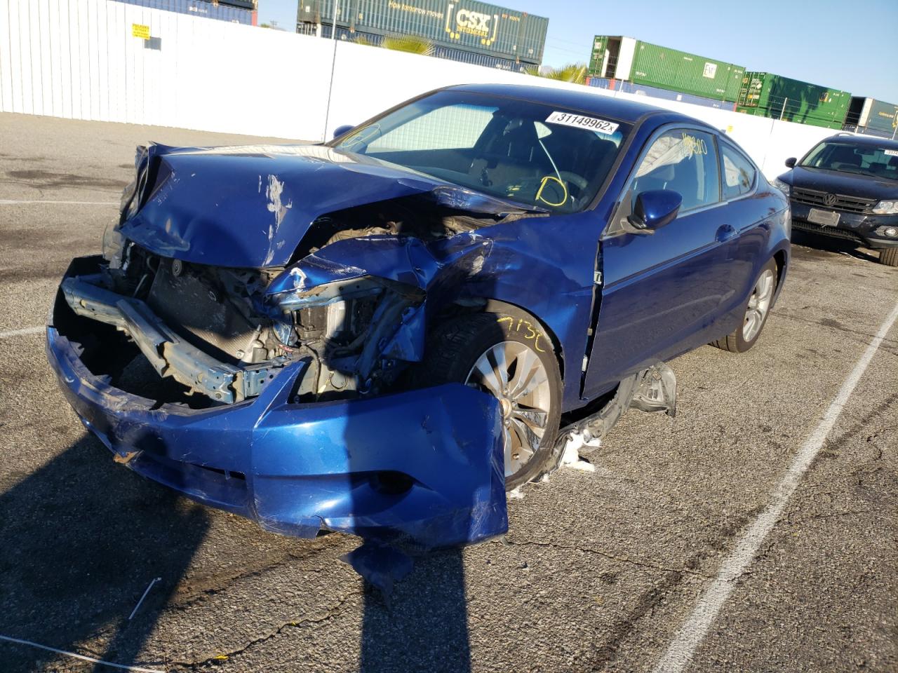 Photo 2 from auction – 2010 HONDA ACCORD LX with VIN 1HGCS1B35AA005745
