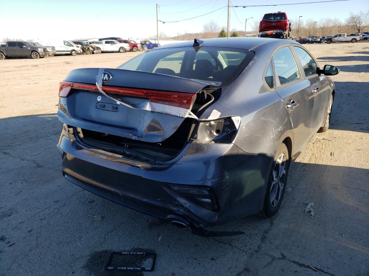 Photo 4 from auction – 2021 KIA FORTE FE with VIN 3KPF24AD1ME347900