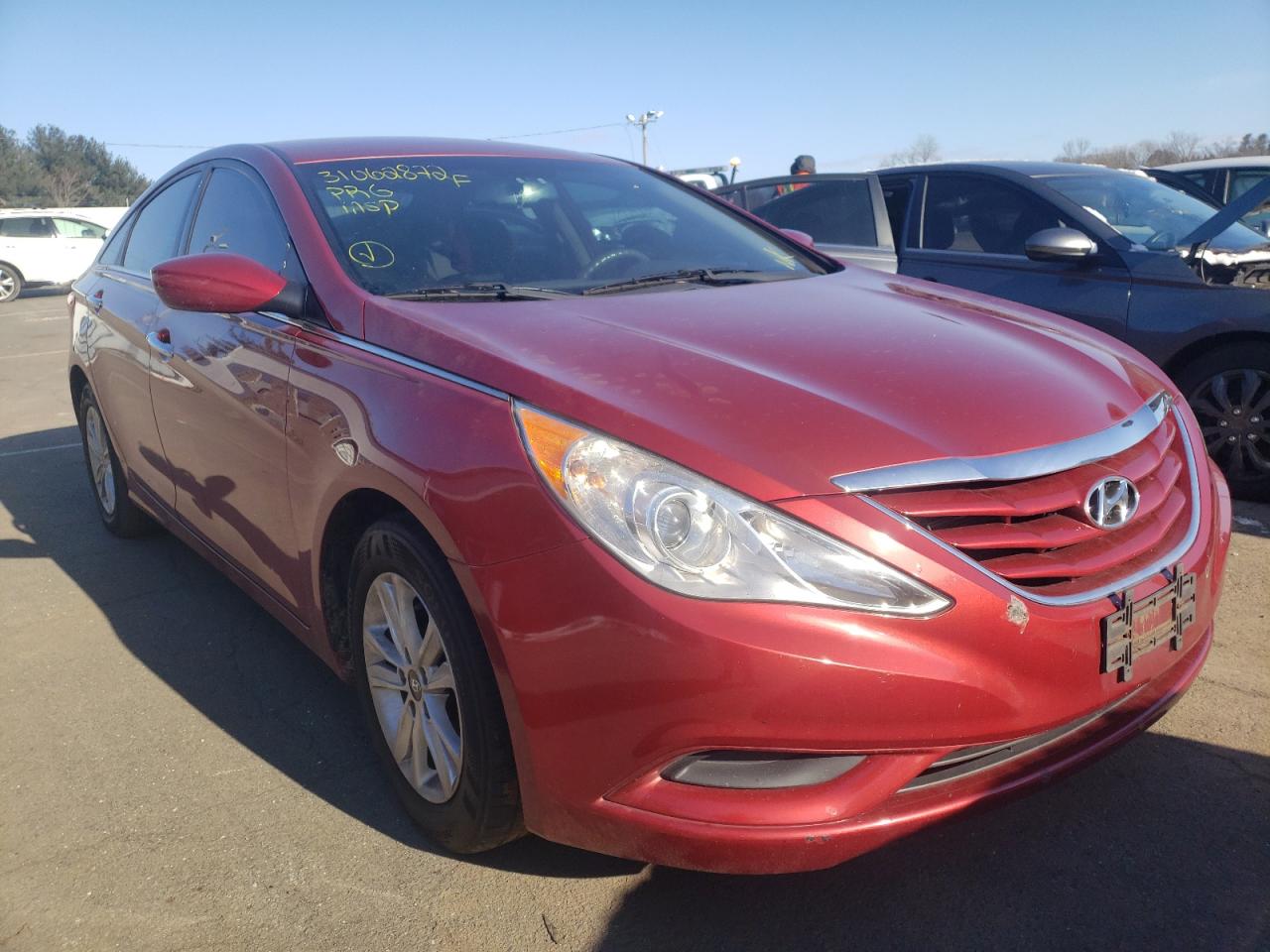 Photo 1 from auction – 2013 HYUNDAI SONATA GLS with VIN 5NPEB4AC9DH769461