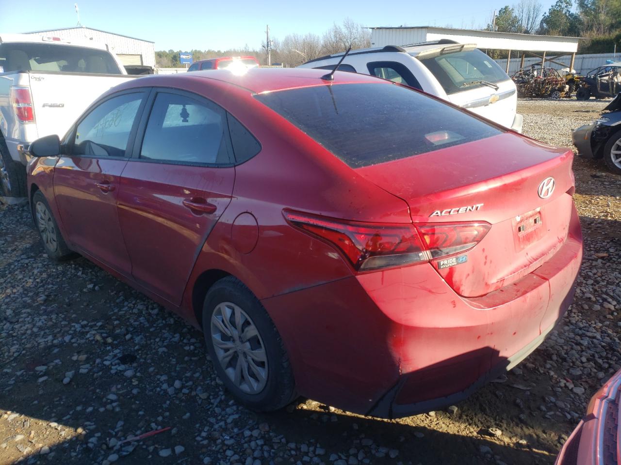Photo 3 from auction – 2021 HYUNDAI ACCENT SE with VIN 3KPC24A67ME136768
