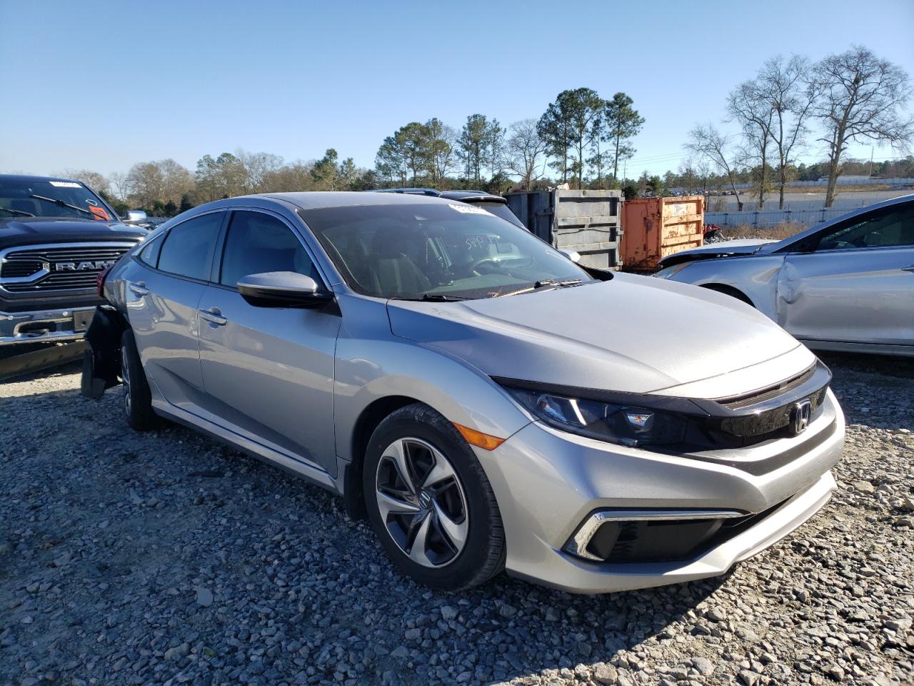 HONDA CIVIC LX 2019 with VIN 19XFC2F64KE026412 - Photo from auction