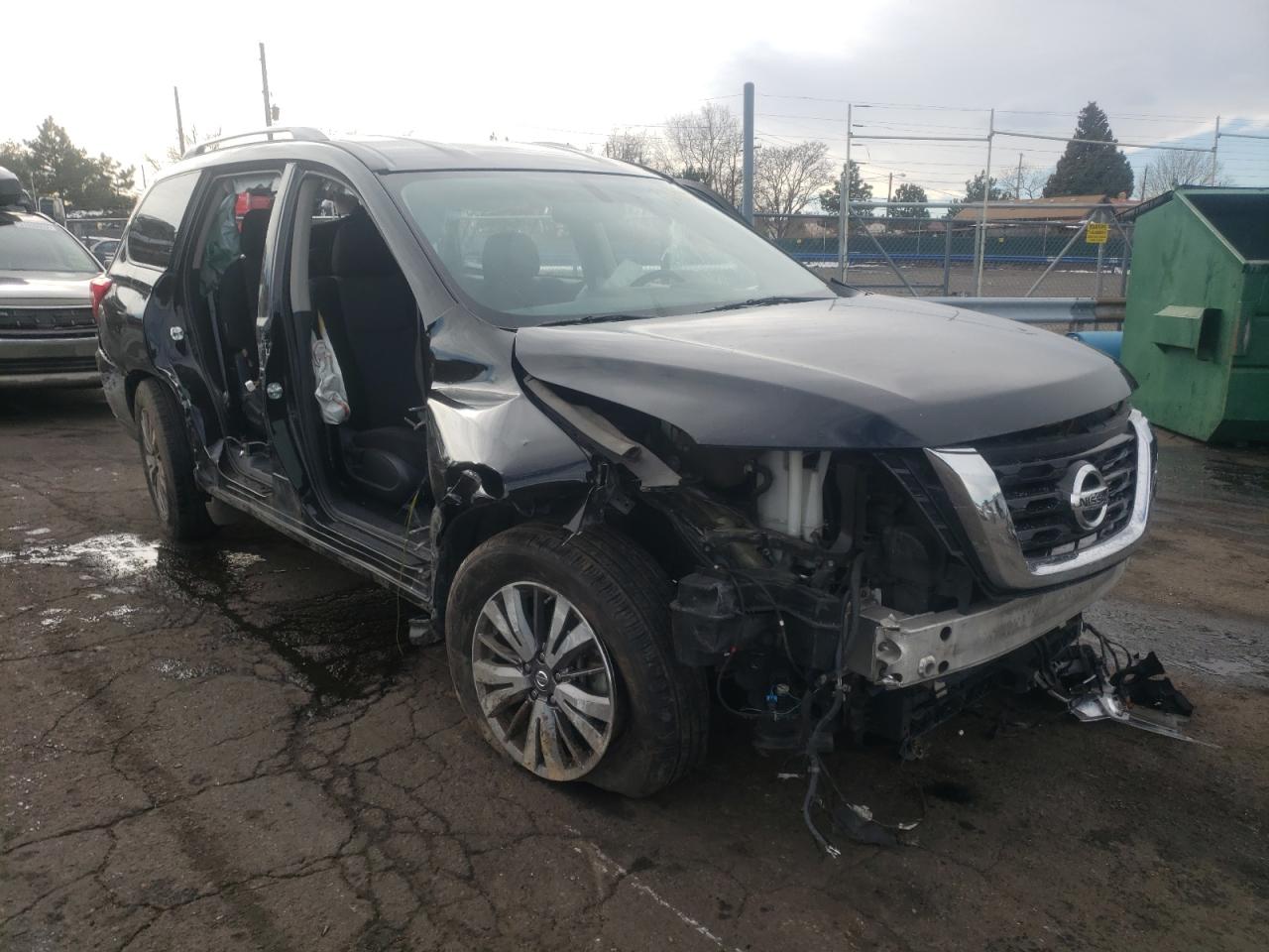 NISSAN PATHFINDER 2018 with VIN 5N1DR2MM2JC668345 - Photo from auction