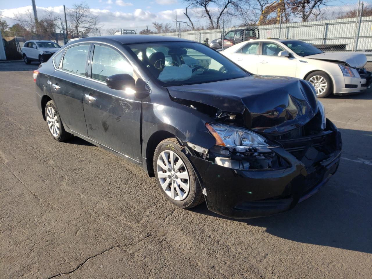 NISSAN SENTRA S 2015 with VIN 3N1AB7AP4FY300421 - Photo from auction
