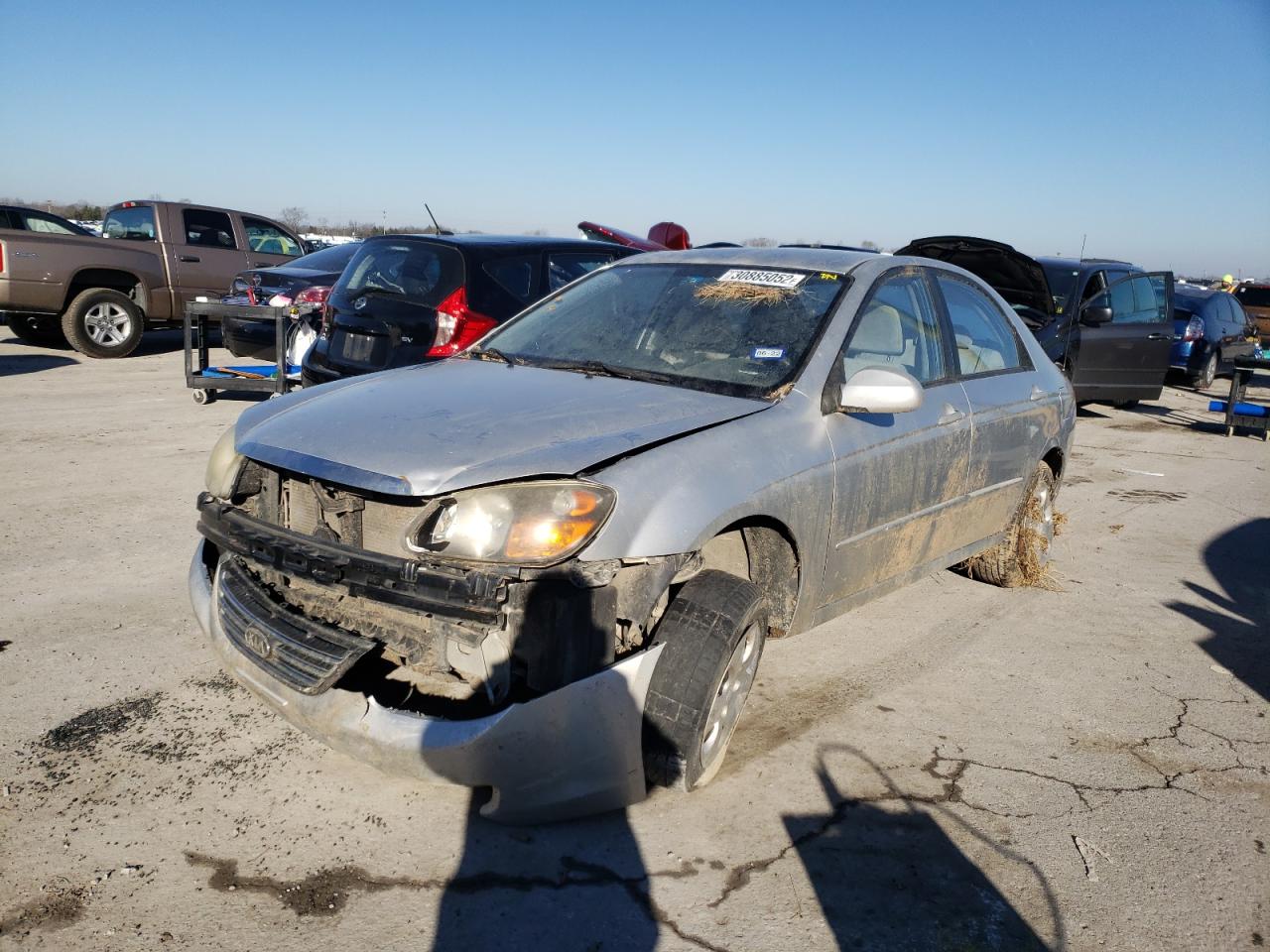 Photo 2 from auction – 2009 KIA SPECTRA EX with VIN KNAFE221795633430