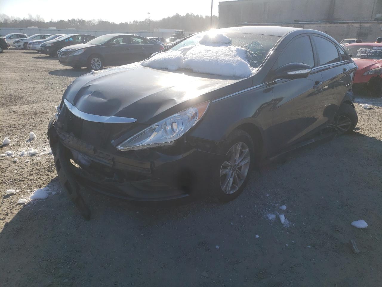 Photo 2 from auction – 2014 HYUNDAI SONATA with VIN 5NPEB4AC5EH877416