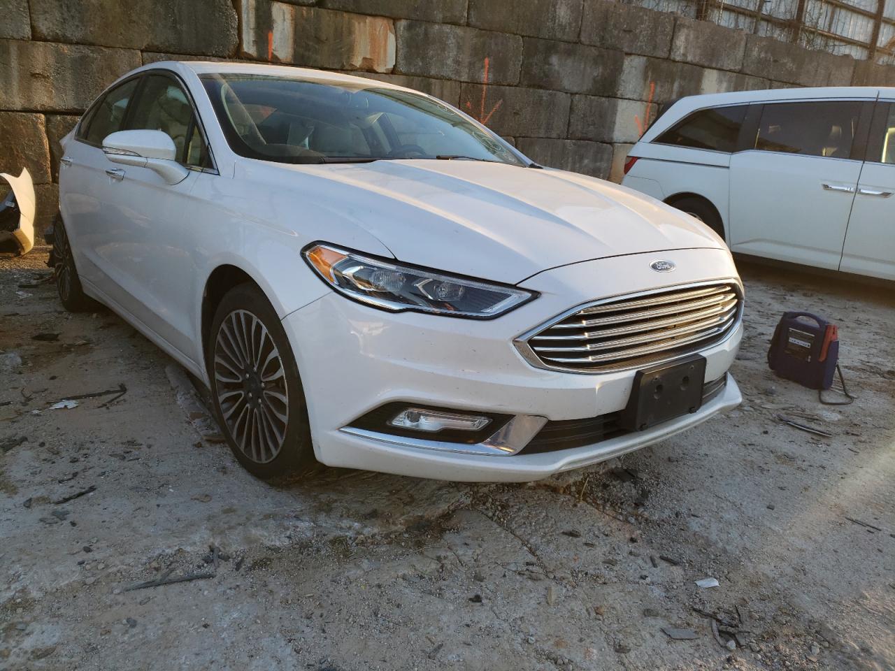 FORD FUSION TIT 2017 with VIN 3FA6P0K94HR116191 - Photo from auction