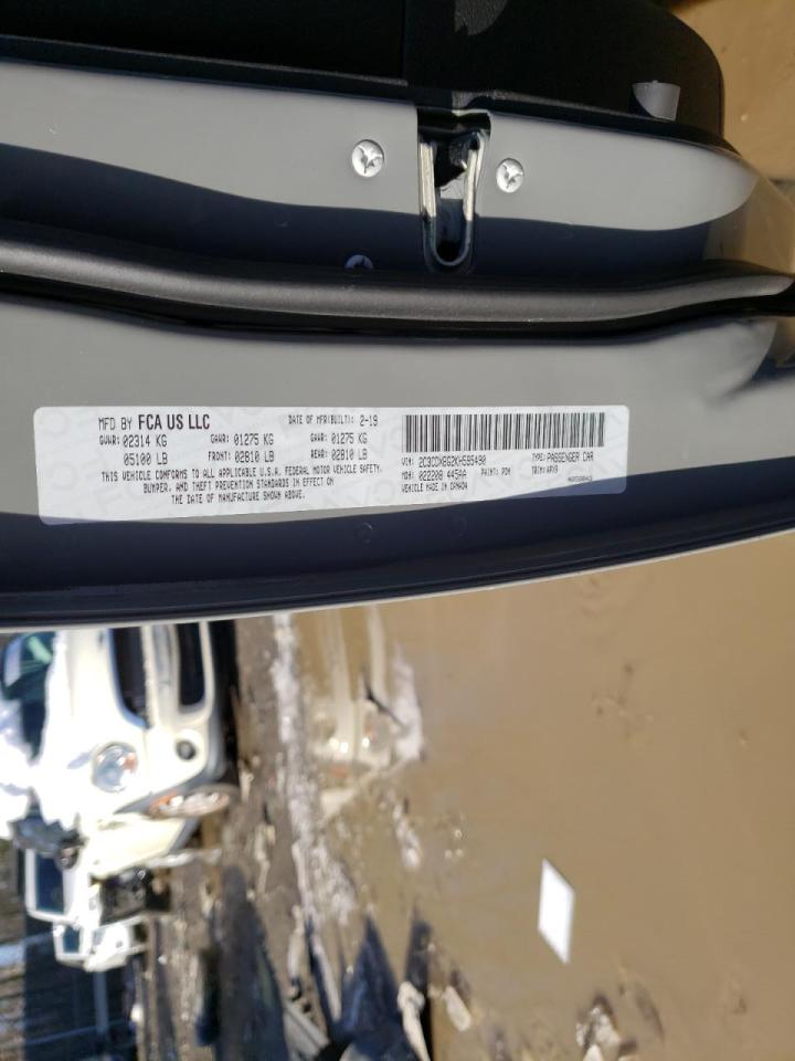 Photo 10 from auction – 2019 DODGE CHARGER SX with VIN 2C3CDXBG2KH595490