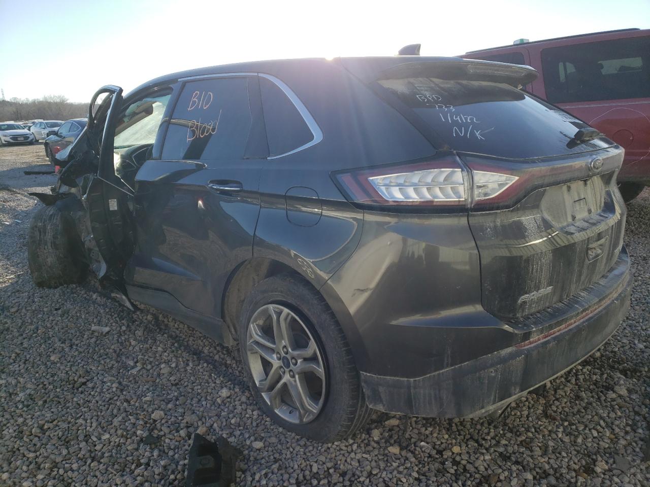 Photo 3 from auction – 2015 FORD EDGE TITAN with VIN 2FMTK3K98FBB31006
