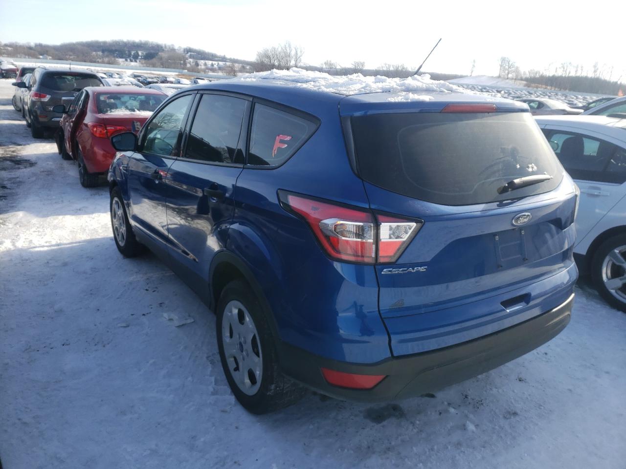 Photo 3 from auction – 2017 FORD ESCAPE S with VIN 1FMCU0F70HUE52312