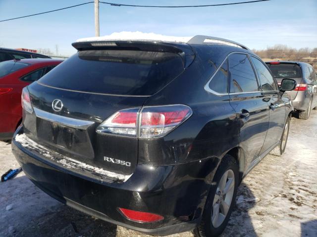 Photo 4 from auction – 2013 LEXUS RX 350 BAS with VIN 2T2BK1BA3DC208380