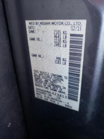 Foto 10 de la subasta – 2016 NISSAN MAXIMA con VIN 1N4AA6AP8GC423813