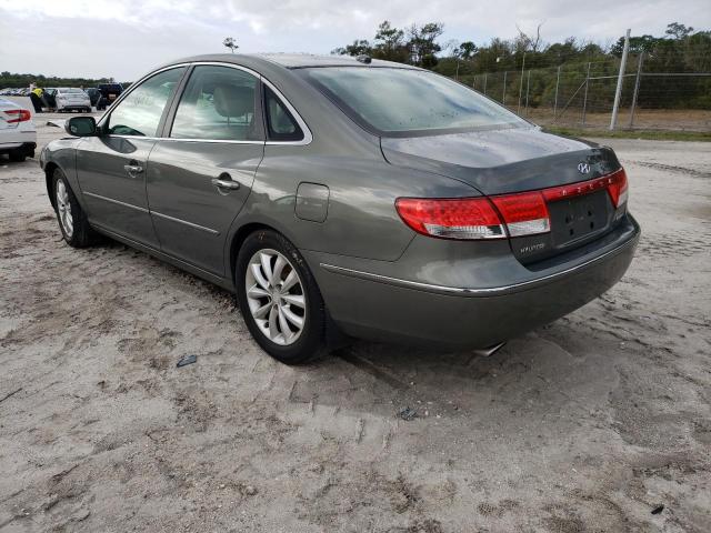 Photo 3 from auction – 2007 HYUNDAI AZERA SE with VIN KMHFC46F67A236155