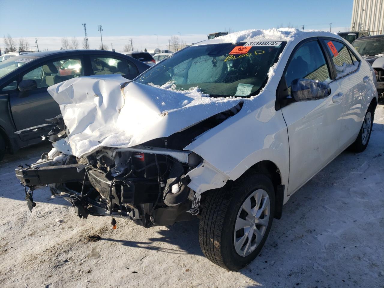 Photo 2 from auction – 2019 TOYOTA COROLLA L with VIN 2T1BURHE0KC181787