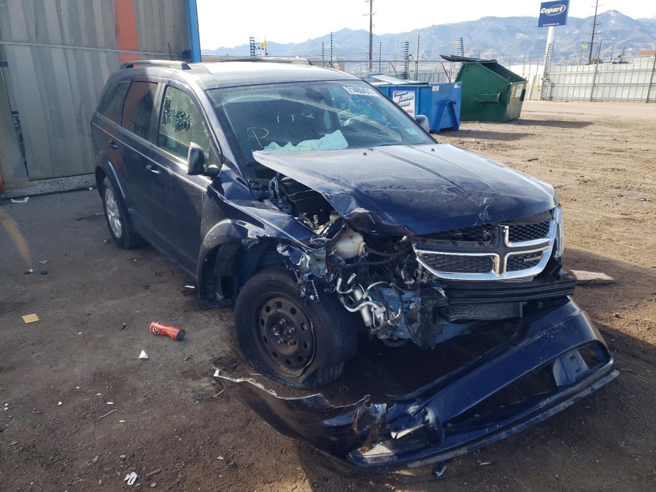 DODGE JOURNEY SE 2018 with VIN 3C4PDCAB2JT508169 - Photo from auction
