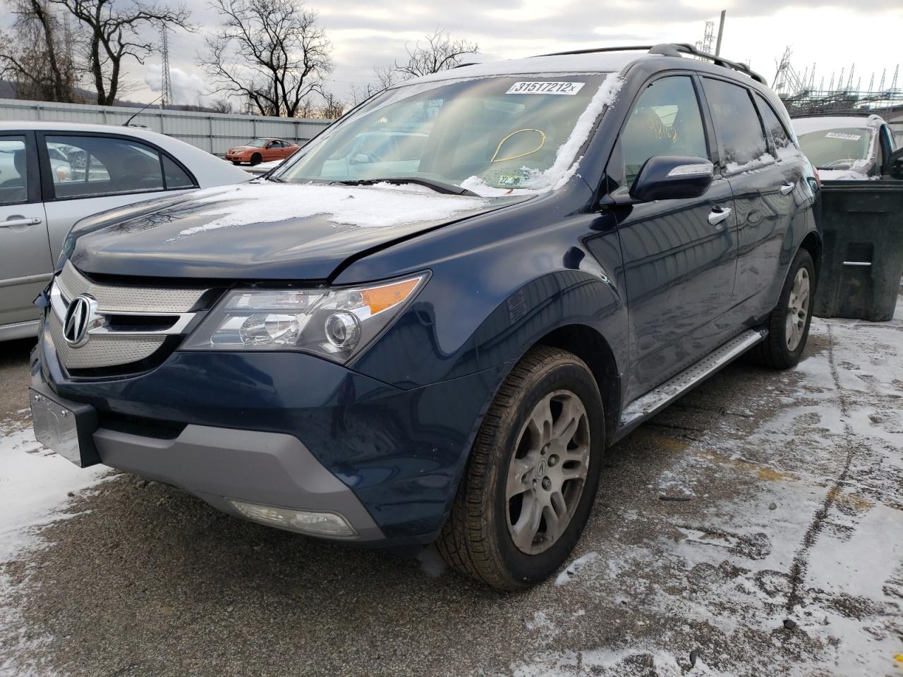 Photo 2 from auction – 2009 ACURA MDX with VIN 2HNYD28229H506781