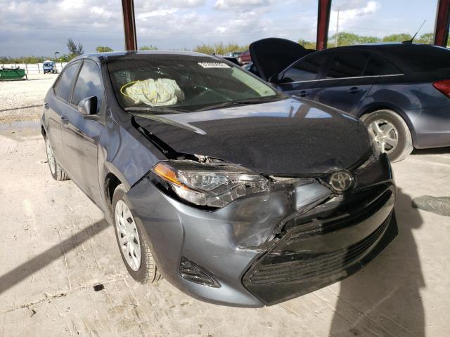 TOYOTA COROLLA L 2018 with VIN 5YFBURHEXJP844166 - Photo from auction