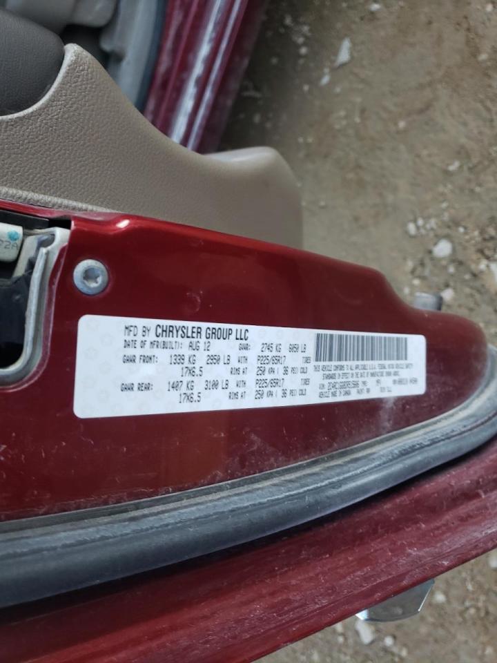Photo 10 from auction – 2013 CHRYSLER TOWN & COU with VIN 2C4RC1GG8DR515606
