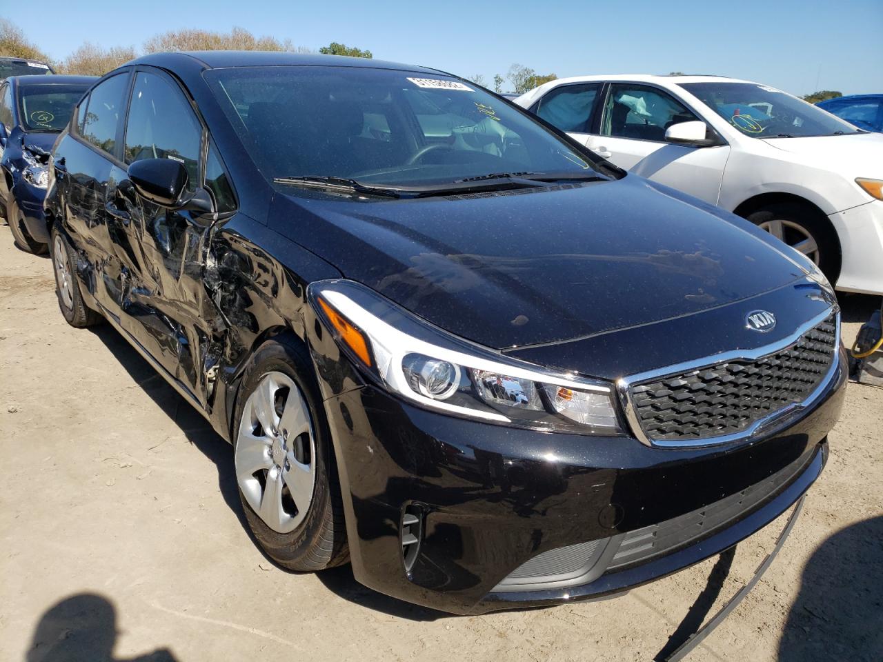 KIA FORTE LX 2017 with VIN 3KPFK4A74HE059241 - Photo from auction