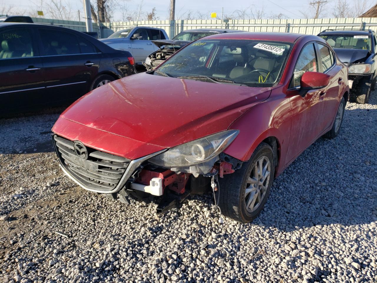 Photo 2 from auction – 2014 MAZDA 3 TOURING with VIN JM1BM1V76E1149247